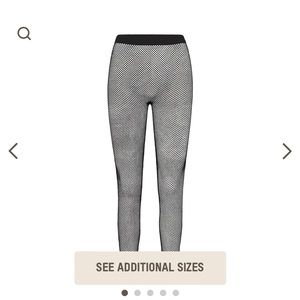 New SKIMS perforated tights. Size S.